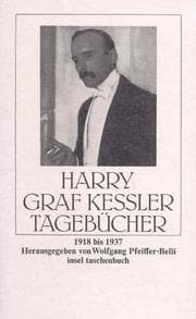 Cover of Tagebücher, 1918-1937