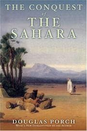 Cover of The conquest of the Sahara