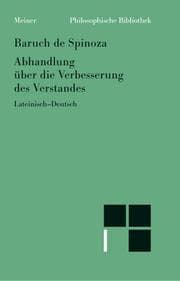 Cover of Tractatus de intellectus emendatione