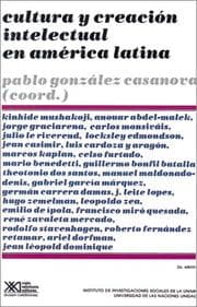 Cover of Cultura y creación intelectual en América Latina
