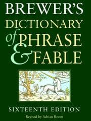 Cover of Brewer's dictionary of phrase and fable