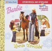 Cover of Barbie Horse Trouble Barbie Look Look