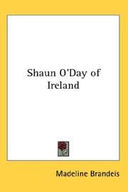 Cover of Shaun O'Day of Ireland