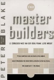 Cover of The master builders