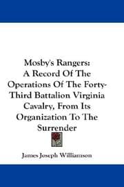 Cover of Mosby's Rangers