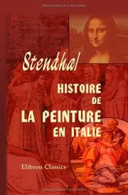 Cover of Histoire de la peinture en Italie