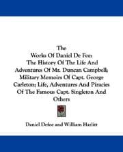 Cover of The works of Daniel Defoe