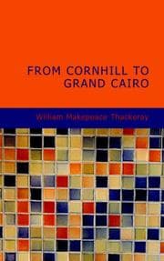 Cover of From Cornhill to Grand Cairo
