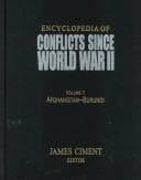 Cover of Encyclopedia of conflicts since World War II