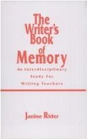 Cover of The writer's book of memory