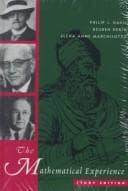 Cover of The Mathematical Experience