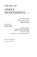 Cover of The Epic of Askia Mohammed