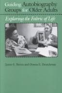Cover of Guiding autobiography groups for older adults