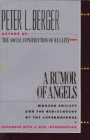 Cover of A rumor of angels