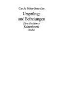 Cover of Ursprünge und Befreiungen
