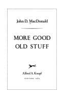 Cover of More good old stuff