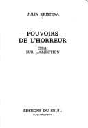 Cover of Pouvoirs de l'horreur