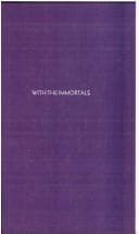 Cover of With the immortals