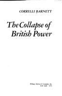 Cover of The collapse of British power