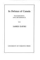 Cover of In defence of Canada