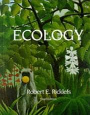 Cover of Ecology