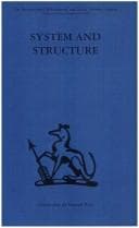 Cover of System and structure