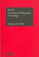 Cover of International Bibliography of the Social Sciences