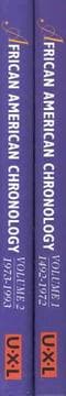 Cover of African American chronology