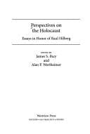 Cover of Perspectives on the Holocaust