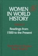 Cover of Women in world history