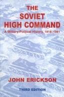 Cover of The Soviet high command