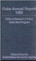 Cover of Cuba Annual Report