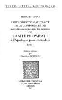 Cover of Apologia pro Herodoto