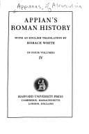 Cover of Appian's Roman history
