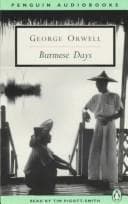 Cover of Burmese Days