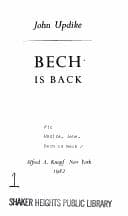Cover of Bech is back