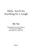 Cover of Shifu, you'll do anything for a laugh