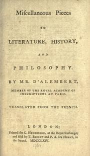 Cover of Mélanges de littérature, d'histoire, et de philosophie