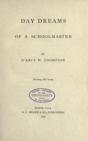 Cover of Day dreams of a schoolmaster