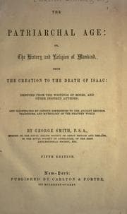 Cover of The patriarchal age