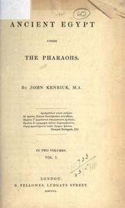 Cover of Ancient Egypt under the Pharaohs