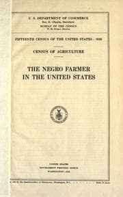 Cover of Fifteenth census of the United States