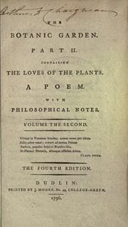 Cover of The botanic garden
