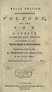 Cover of Volpone