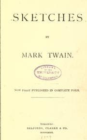 Cover of Sketches