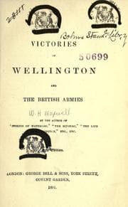 Cover of The victories of Wellington and the British armies