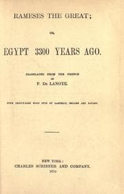 Cover of Rameses the Great