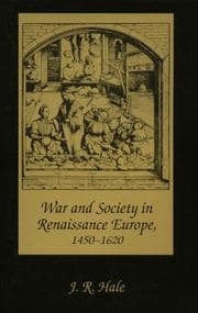 Cover of War and society in Renaissance Europe, 1450-1620