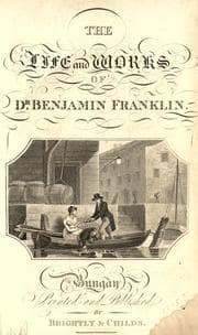 Cover of The life and works of Dr. Benjamin Franklin