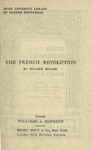 Cover of The French Revolution